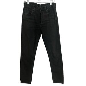 Talula X Agolde Faded Black High Rise Taper Jeans Size 27